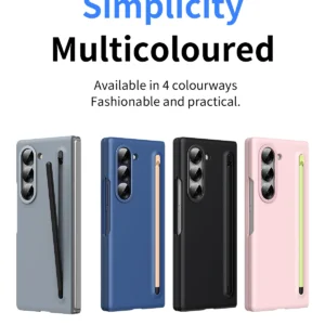 Suitable for Samsung Galaxy Z-Fold6/Fold5/Fold4/Fold3 new folding skin-feel mobile phone case with stylus compatible with Spen