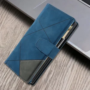 For Samsung Galaxy Z Fold 7 5G 2025 9-Card Zipper Wallet Leather Case For Galaxy Z Fold 6 5 4 3 Case Z Fold7 Luxury Cover