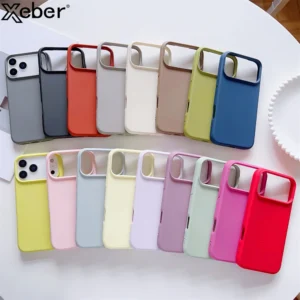 Soft Skin Feeling TPU Cover for iPhone 11 12 13 14 15 Pro Max Liquid Silicone Case for iPhone 17 16 Pro Max Air Shockproof Shell