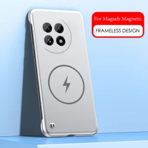 Luxury Frameless Metal Painting Magnetic Case For Oneplus 13 13R 12 12R 11 11R 10T Shockproof Ultra Thin Matte For Magsafe Cover