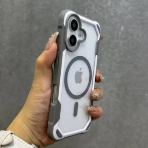 Hit Color Magnetic For Magesafe Wireless Charge Case For iPhone 17 Pro 16 13 14 12 15Pro Max Transparent Shockproof Bumper Cover