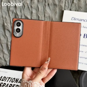 Luxury Matte Slim Fliping Leather Phone Case For Samsung Galaxy Z Fold 8 Ultra 7 6 5 Z Fold8 Ultra Camera Frame Protection Cover 1
