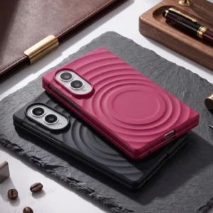 Official Wave Magnetic Phone Case For Samsung Galaxy Z Fold 8 Magsafe Lovely Shockproof Hard Matte Protector Cover For Z Fold8 1