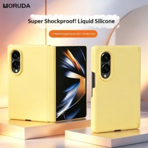 for Samsung zfold8 Fashion Liquid Silicone Matte Case for Samsung Galaxy Z Fold 8 Ultra Pure Color Shockproof Thin Back Cover 1