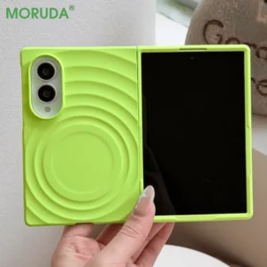 Candy Color Water Ripple For Magsafe Wireless Charging Case for Samsung Galaxy Z Fold 8 Wide Magnetic Shockproof Cover TPU Shell 1