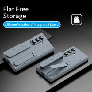 Compatible with Samsung Fold8 Ultra/Fold8/Fold7/Fold6/Fold5/Fold4/Fold3, All-in-One Case and Film, Comes with Tempered Glass Scr 1