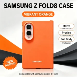Skin Feel Case For Samsung Galaxy Z Fold 8 7 6 5 4 3 Ultra Fold8 Hinge 3-piece Set Candy Color Protection Shockproof Cover Funda 1