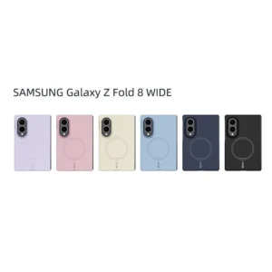 Liquid PC Magnetic Case for Samsung Galaxy Z Fold 5 6 7 8 Ultra 8Wide Silicone Shockproof Wireless Charge for Magsafe Hard Cover 1