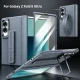 Camera Holder Hinge Protection PC Hard Case For Samsung Galaxy Z Fold 8Ultra Fold7 6 5 Fold4 Outer Screen Glass Shockproof Cover 1