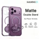 Magnetic Phone Case For iPhone 18 17 Pro Max Cases iPhone 18Pro 17Pro Cases For Magsafe Clear Shockproof Fundas Double Stand 1