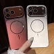 Armor Original Glass Large Window Laser Matte Case for iPhone 18 17 16 15 14 13 12 Pro Max 18pro Magnetic Wireless Charge Funda 1