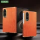Luxury Velvet Leather for Magsafe Magnetic Case for Samsung Galaxy Z Fold 8 Ultra 7 6 Plating Lens Dual-axis Hinge Protect Cover 1