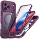 360° Fully Protected Double-sided Transparent Magnetic Case For iPhone 18 Pro Max 18Pro For MagSafe Wireless Charging Back Cover 1