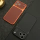 Luxury Hidden For Magsafe Magnetic Wireless Charging Shockproof Phone Case For iPhone 18 17 Pro Max/17 18 Pro Solid Color Matte Hard PC Frame Technology Woven Back Cover 1